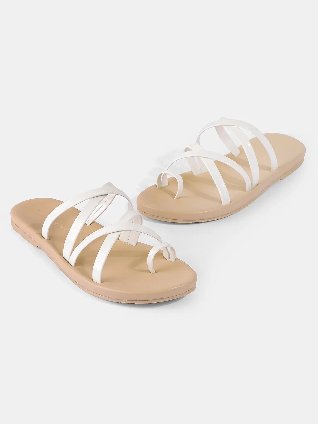 Criss Cross Strap Flats