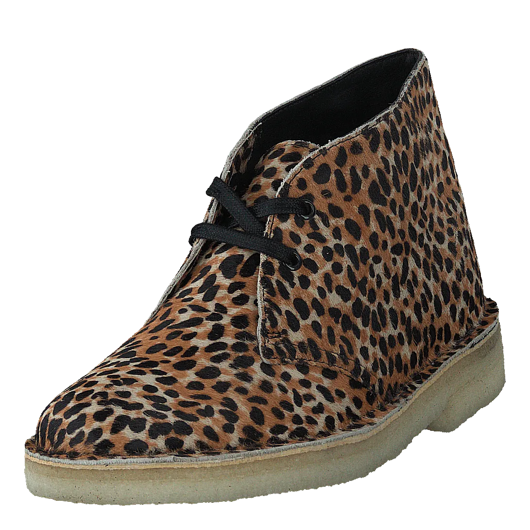 Desert Boot Leopard Prt Pony