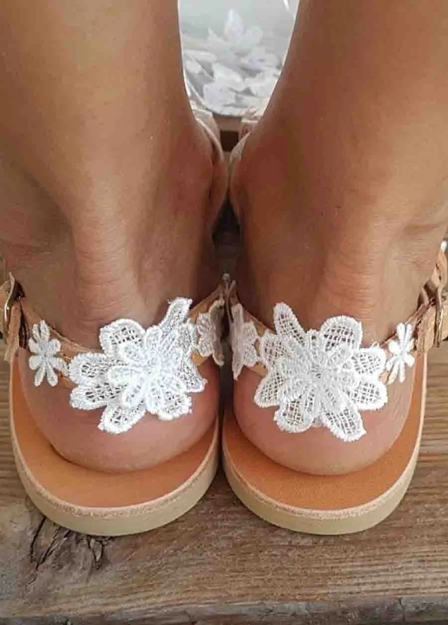 Flower Decorative Summer Sandals