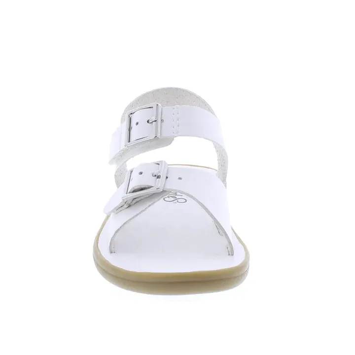 Footmates Eco-Tide Sandal - White Micro