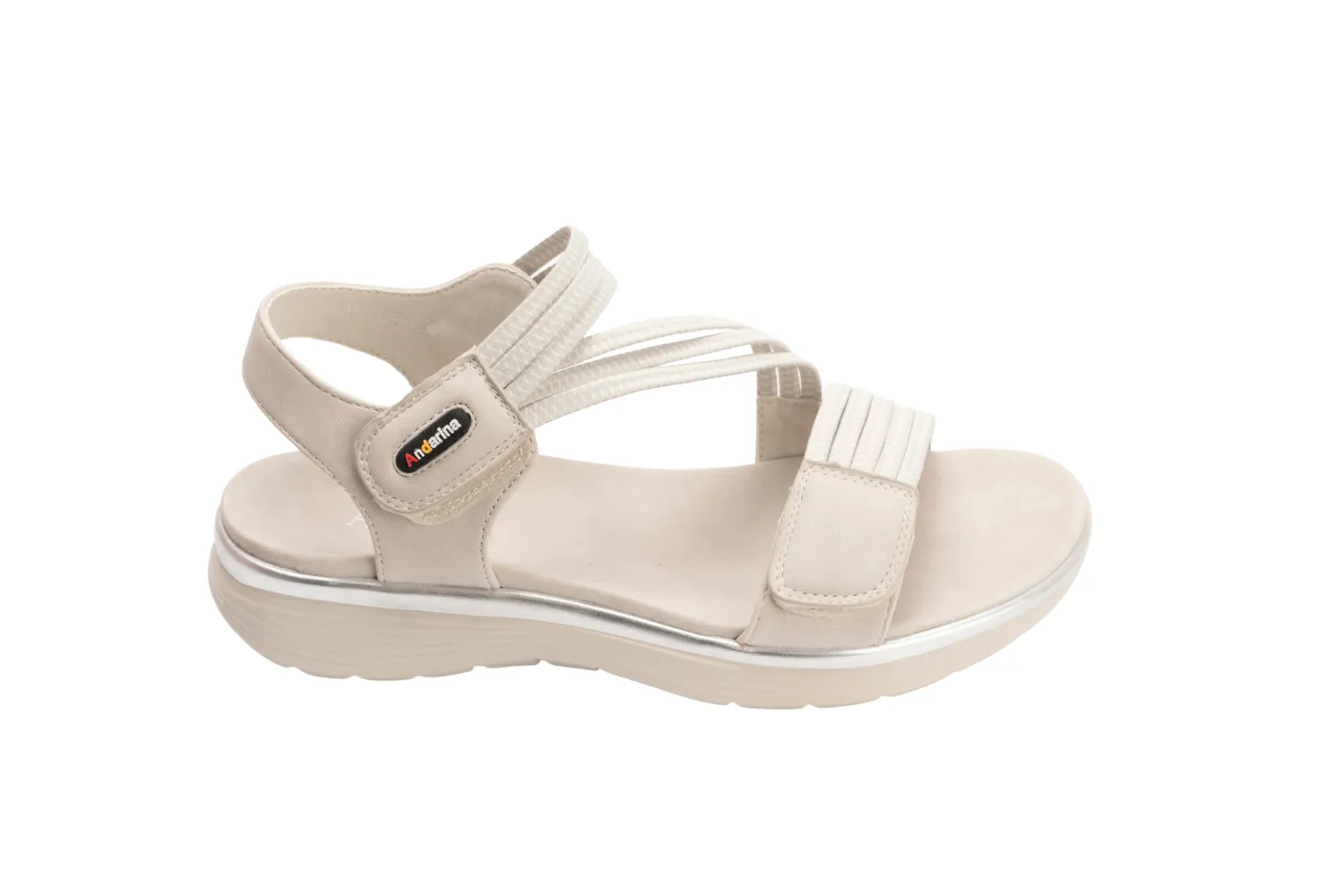 IVACHY Women's Sporty Comfort Sandals with Adjustable Velcro Straps - Cushioned Footbed, A68305