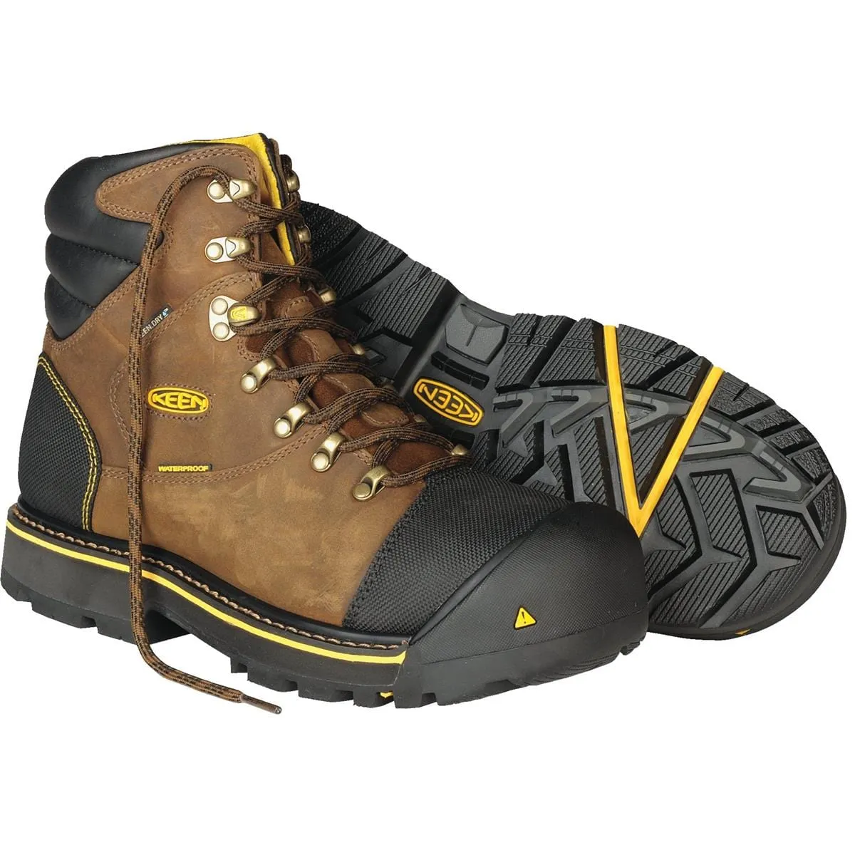 KEEN Utility Milwaukee Series Waterproof Boots, Steel Toe