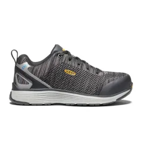 Keen Utility Sparta ESD Low Composite Toe Work Shoe(Women) - Black/Grey Flannel