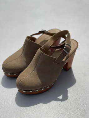 Lucky Brand Clog Heels 7