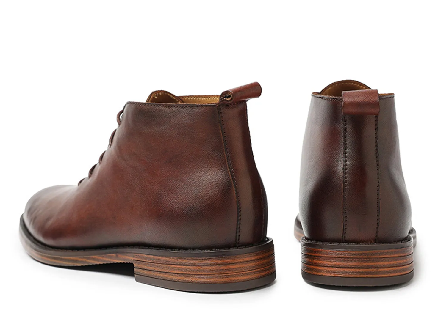 Men's Plain Chukka Ankle Boots