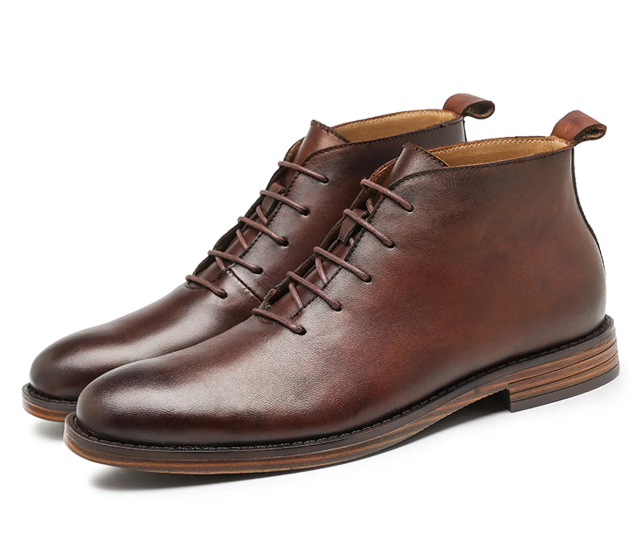 Men's Plain Chukka Ankle Boots