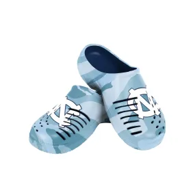 North Carolina Tar Heels NCAA Mens Tonal Camo Clog