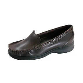 PEERAGE Maude Women's Wide Width Leather Loafers