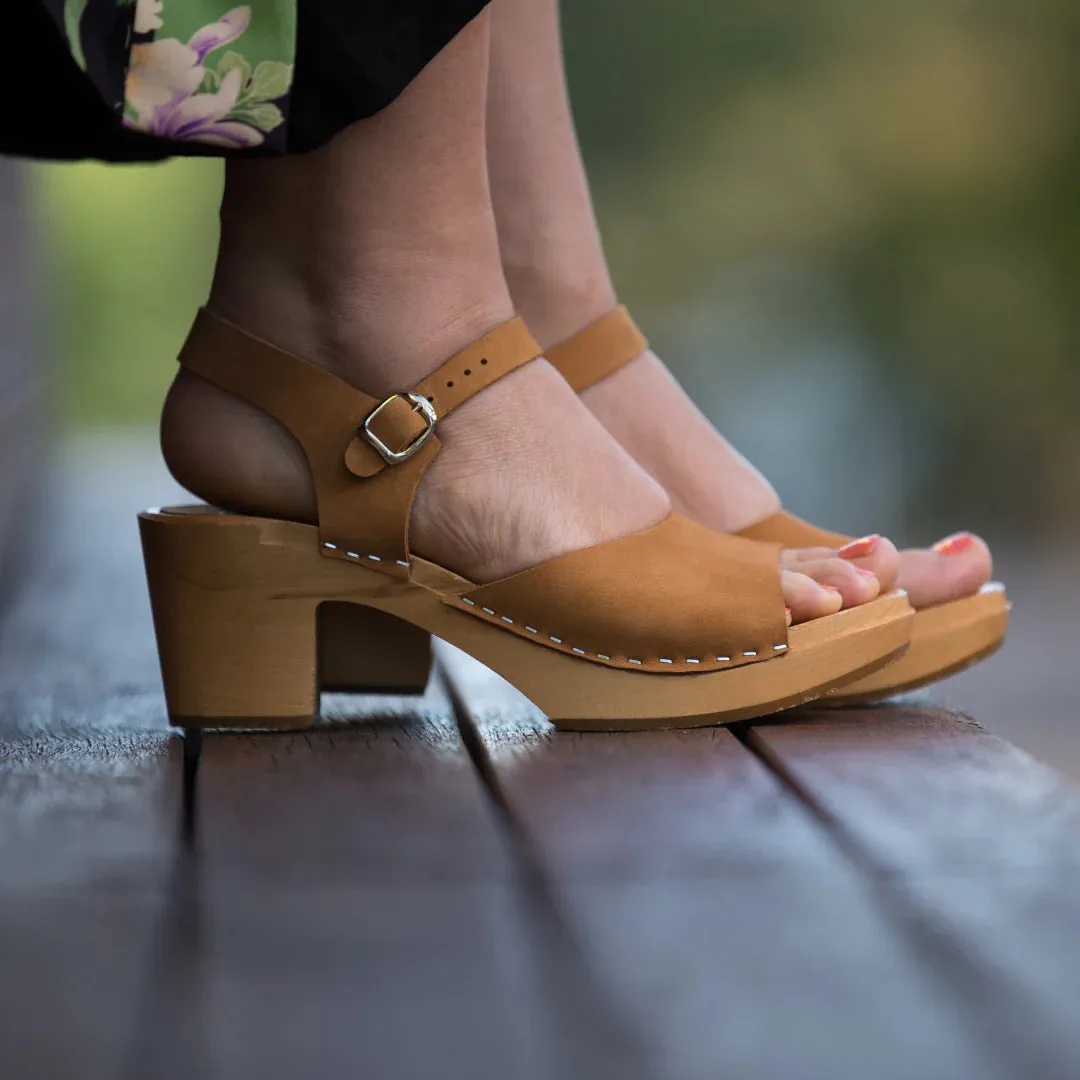 Pia Heel Clogs