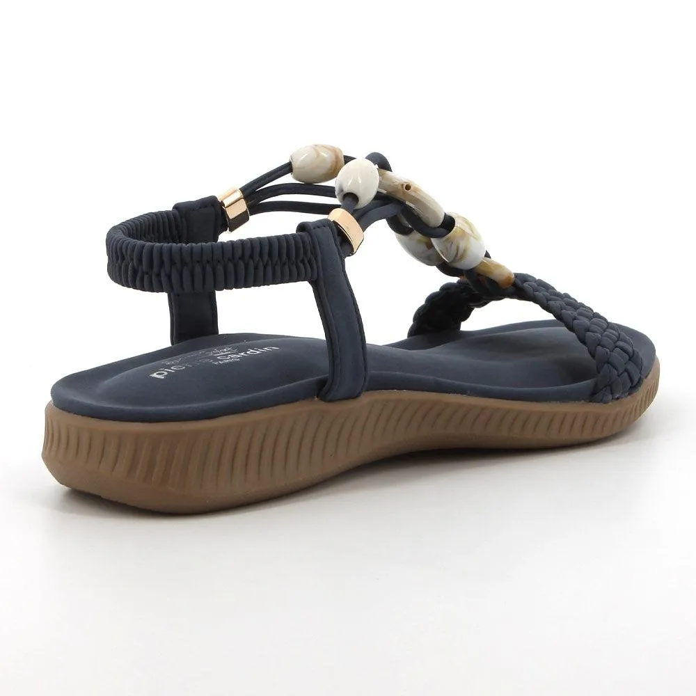 Pierre Cardin Skyla Trimmed Sandal - Denim Blue