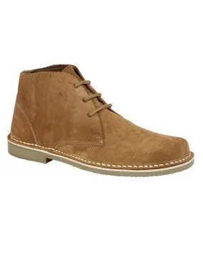 Roamers Mens 3 Eyelet Desert Boots