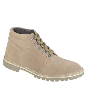 Roamers Mens D Ring Leisure Suede Boots