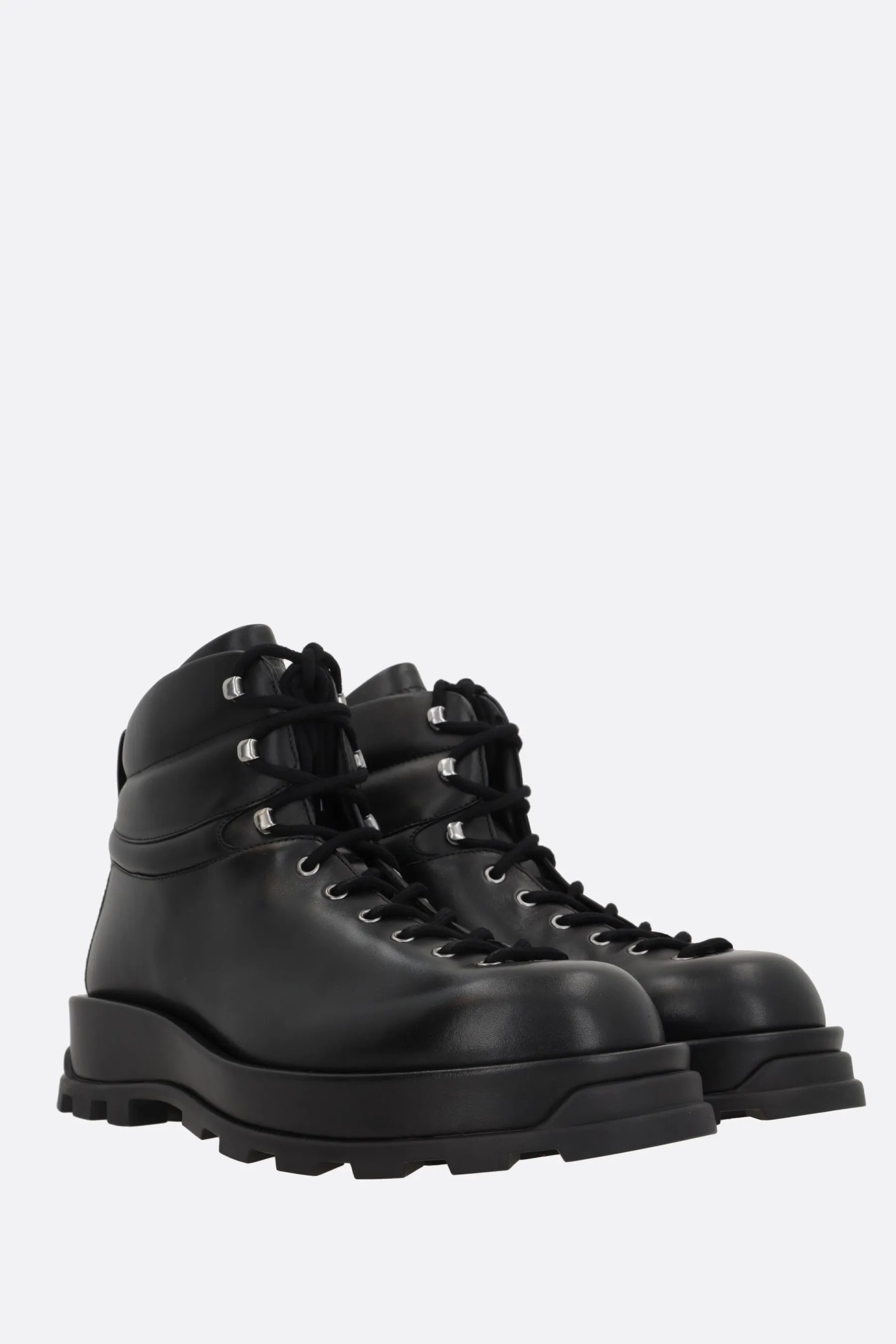 Semi-Gloss Combat Boots